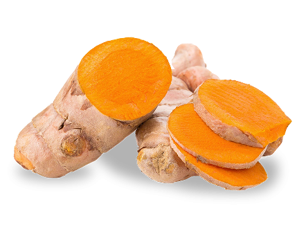 Turmeric root — natural anti-inflammatory in Wolfit Box beef dog food